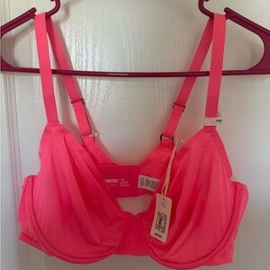 Aerie Bright Pink Underwire Bra